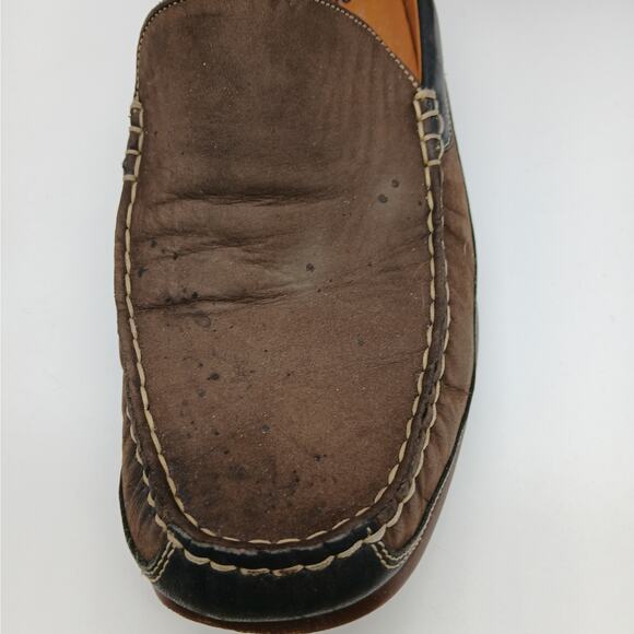Mephisto Nubuck Suede Leather Cool Air Slip on Comfort Loafers Work Brown 11 main image 4